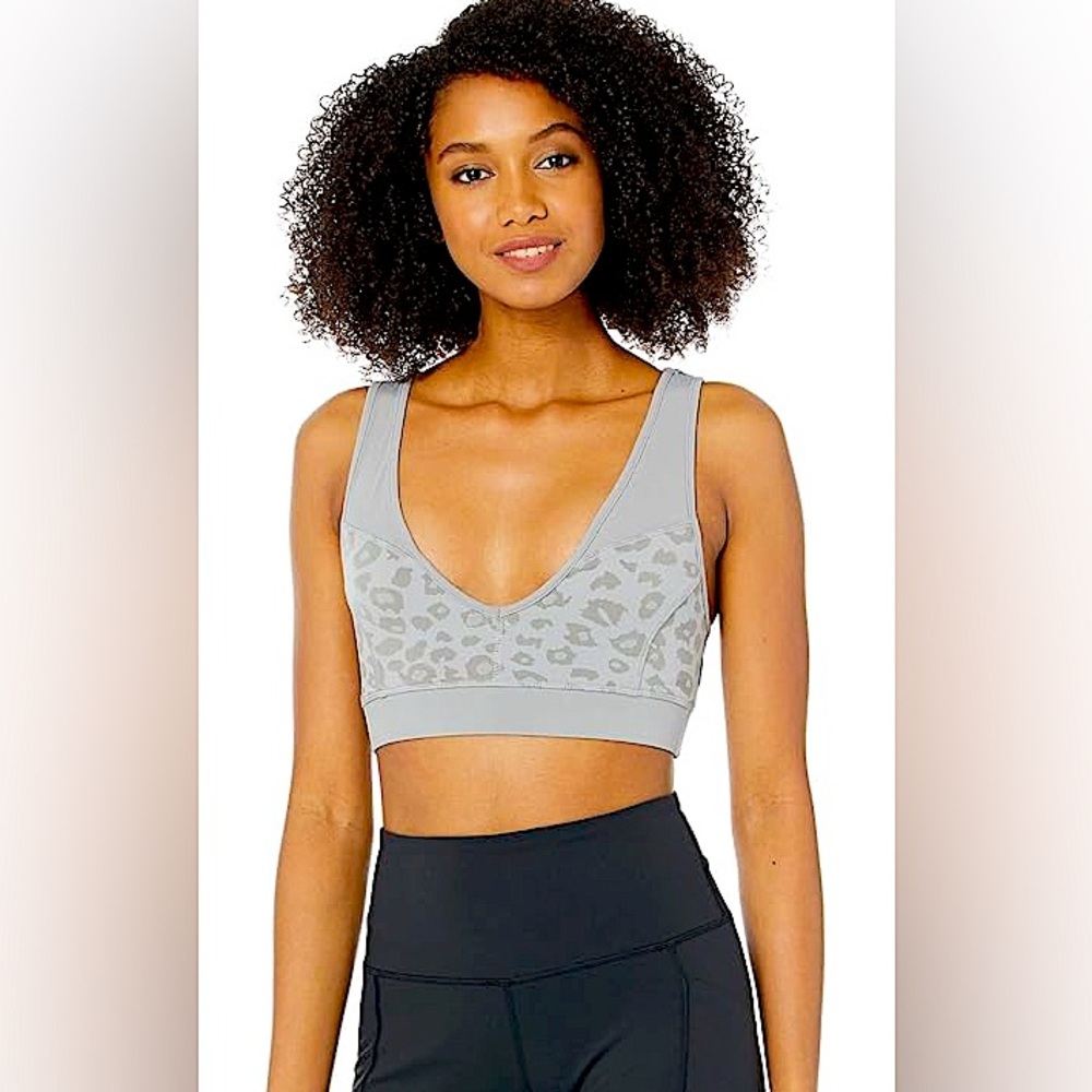 Blanc Noir Yolo Sports Bra | Frost Grey | XS (NWT!)